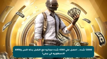 12000 شدة.. احصل على 4560 شدة مجانية مع أفضل بدلة إكس وAWM الأسطورية في ببجي!